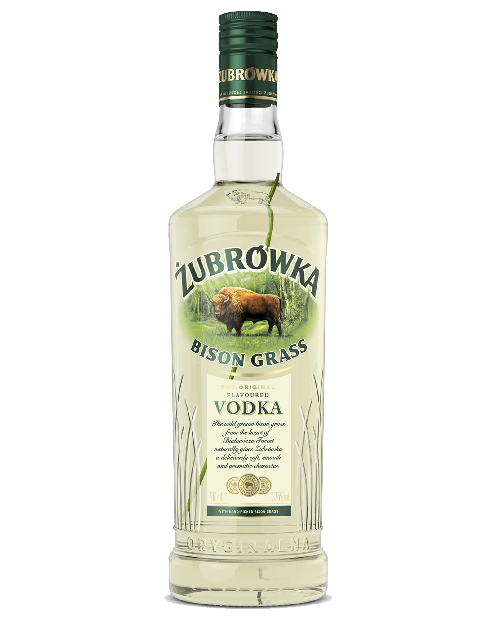 (image for) Zubrowka Bison Grass Vodka (700ml)